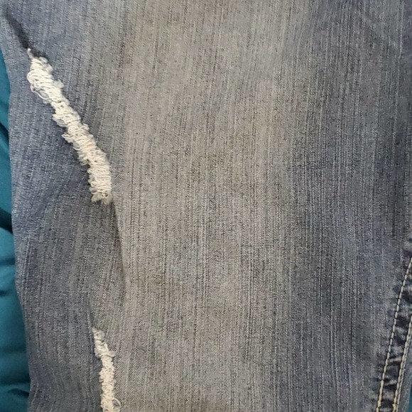 YMI distressed Medium Wash Stretch skinny jeans Plus‎ Size 24 - Picture 9 of 12